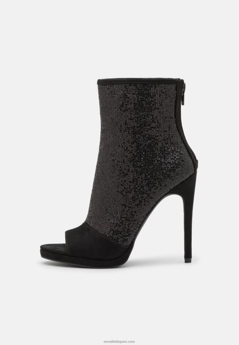 sievietes klasiski puszābaki melni 2LHT1929 Anna Field