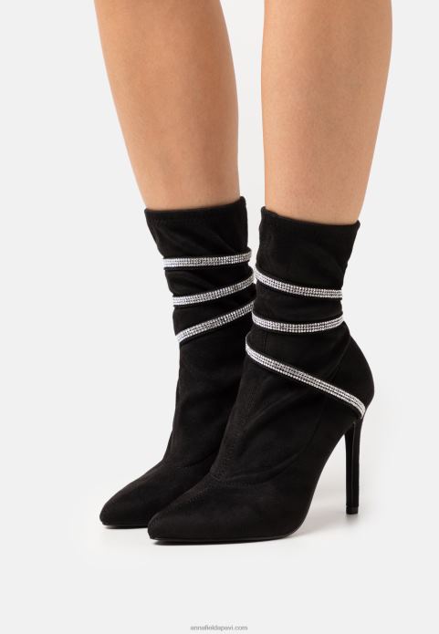 sievietes klasiski puszābaki melni 2LHT1939 Anna Field