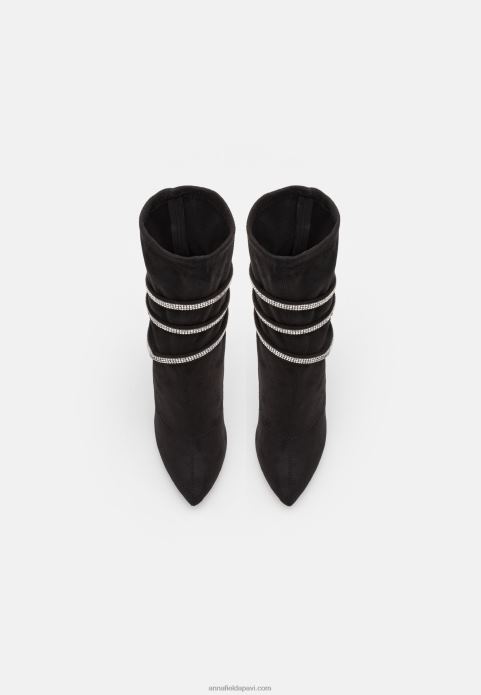 sievietes klasiski puszābaki melni 2LHT1939 Anna Field