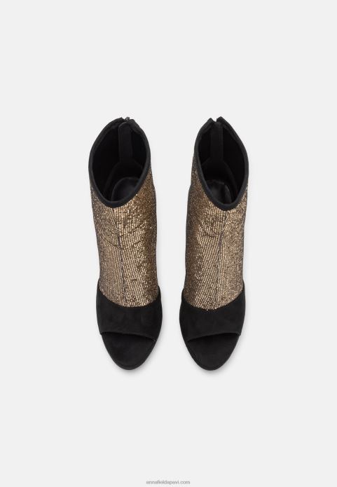 sievietes klasiski zelta puszābaki 2LHT1915 Anna Field