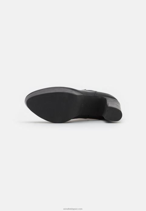 sievietes platformas puszābaki melni 2LHT2061 Anna Field