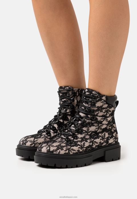 sievietes platformas puszābaki rozā krāsā 2LHT2021 Anna Field