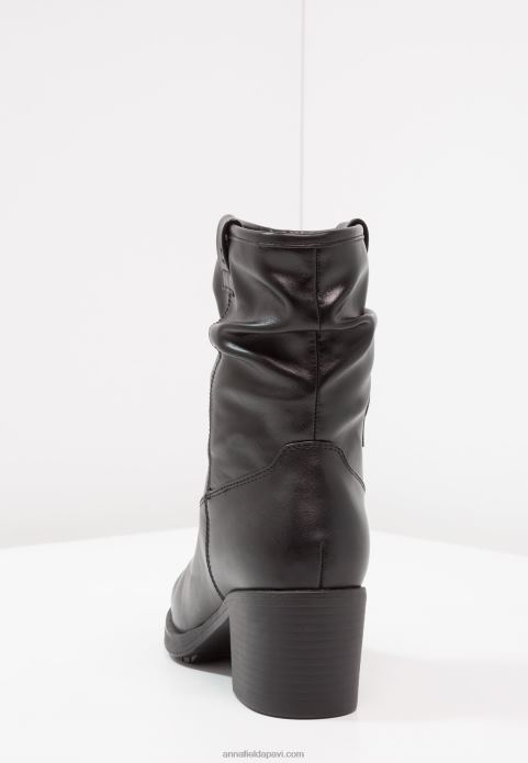 sievietes ziemas zābaki klasiski puszābaki melni 2LHT1992 Anna Field