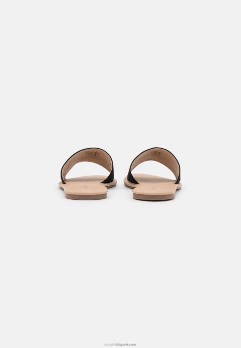 sievietes 2 pakas mūļi melni/konjaks 2LHT1863 Anna Field