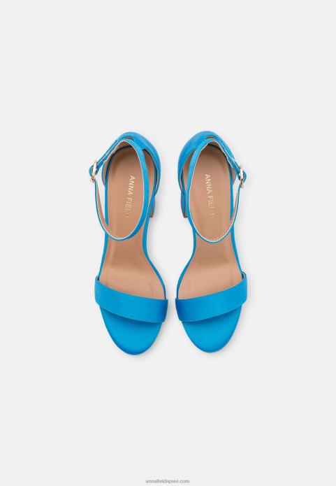 sievietes augstpapēžu sandales zilas 2LHT1437 Anna Field