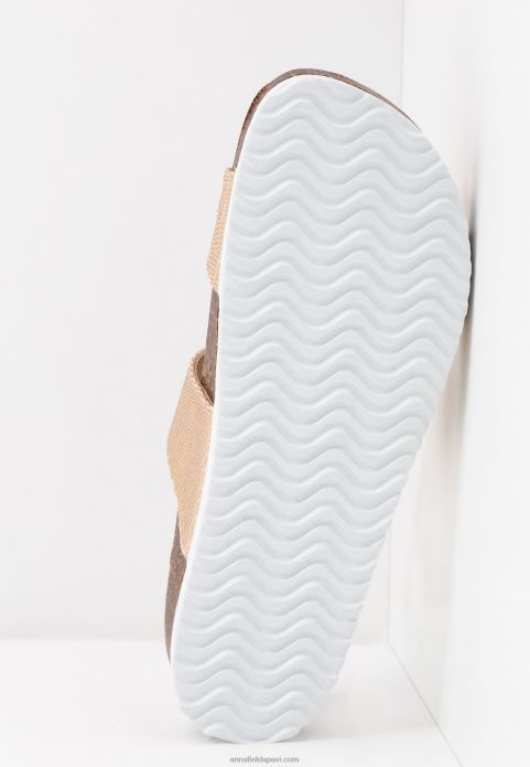 sievietes čības rozā zelta 2LHT1865 Anna Field