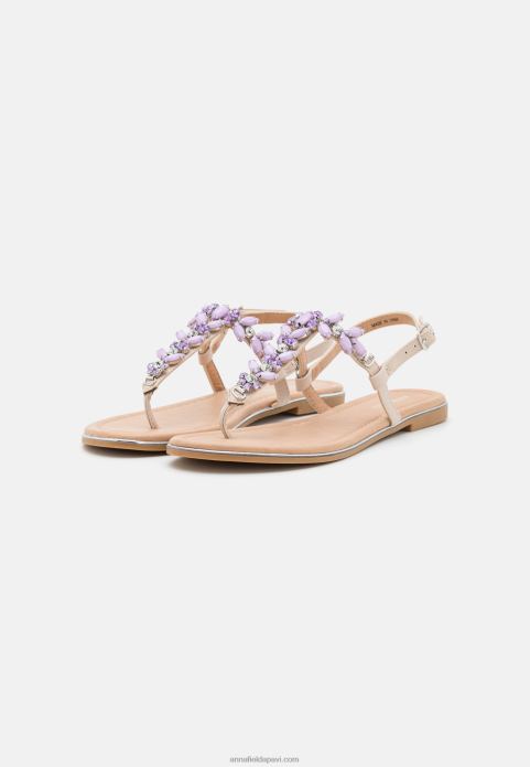 sievietes chio sandales smilškrāsas 2LHT1439 Anna Field