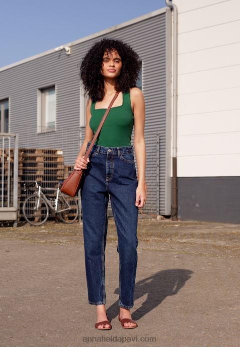 sievietes ādas sandales konjaks 2LHT1389 Anna Field