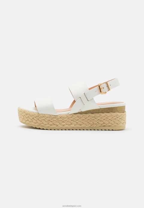 sievietes espadrilas baltas 2LHT1459 Anna Field