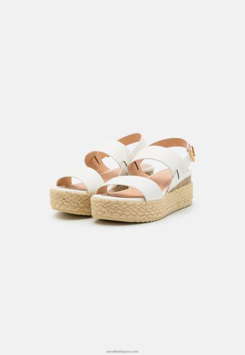 sievietes espadrilas baltas 2LHT1459 Anna Field