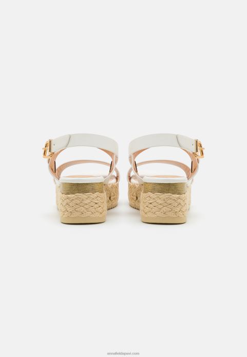 sievietes espadrilas baltas 2LHT1459 Anna Field