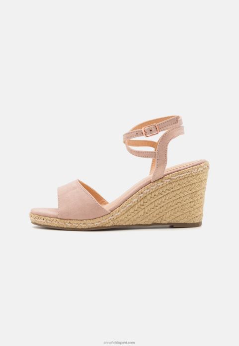 sievietes espadrilas gaiši rozā 2LHT1484 Anna Field