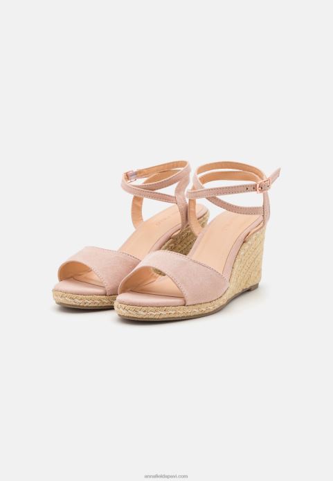 sievietes espadrilas gaiši rozā 2LHT1484 Anna Field