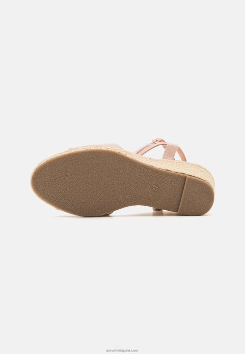 sievietes espadrilas gaiši rozā 2LHT1484 Anna Field