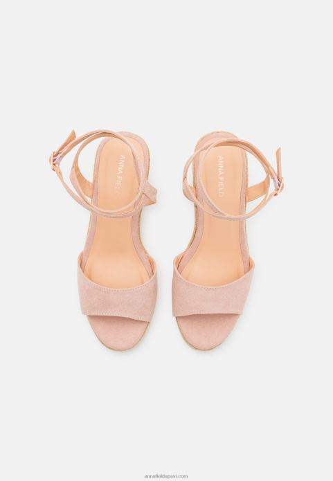 sievietes espadrilas gaiši rozā 2LHT1484 Anna Field