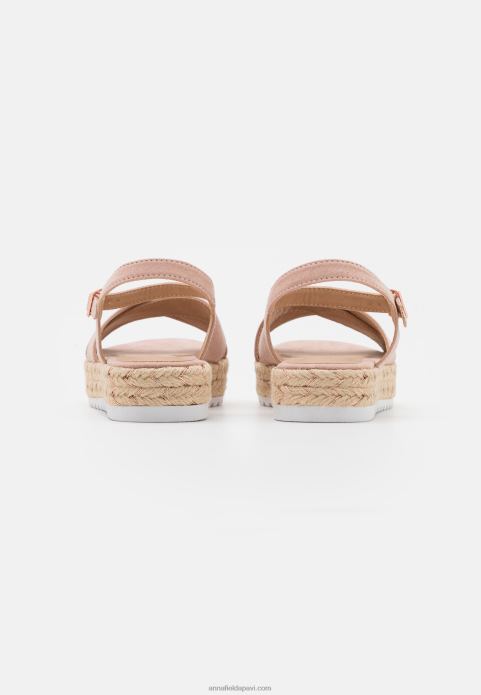 sievietes espadrilas gaiši rozā 2LHT1561 Anna Field