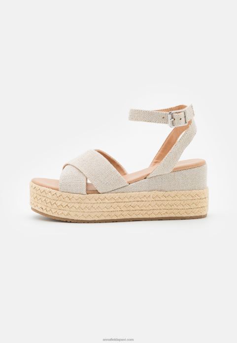sievietes espadrilles bēšs 2LHT1486 Anna Field