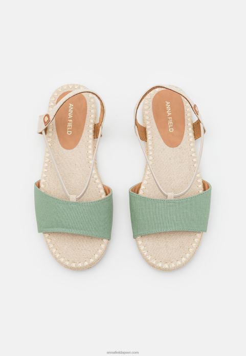 sievietes espadrilles piparmētra 2LHT1342 Anna Field
