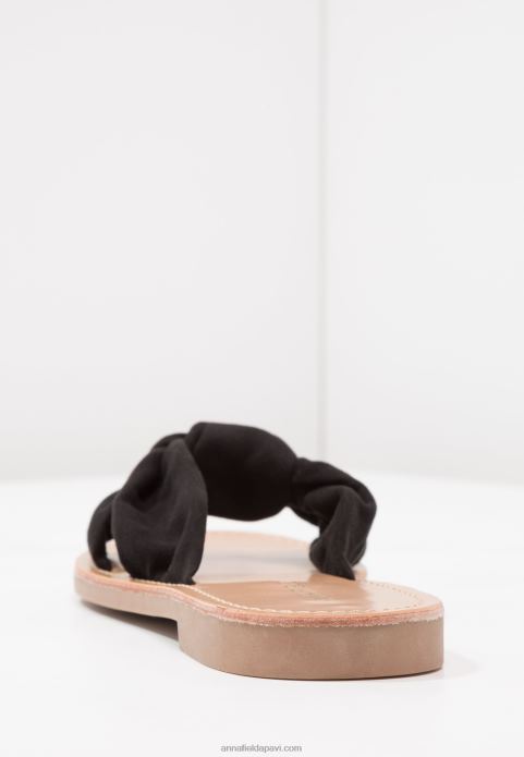 sievietes mūļi melni 2LHT1868 Anna Field