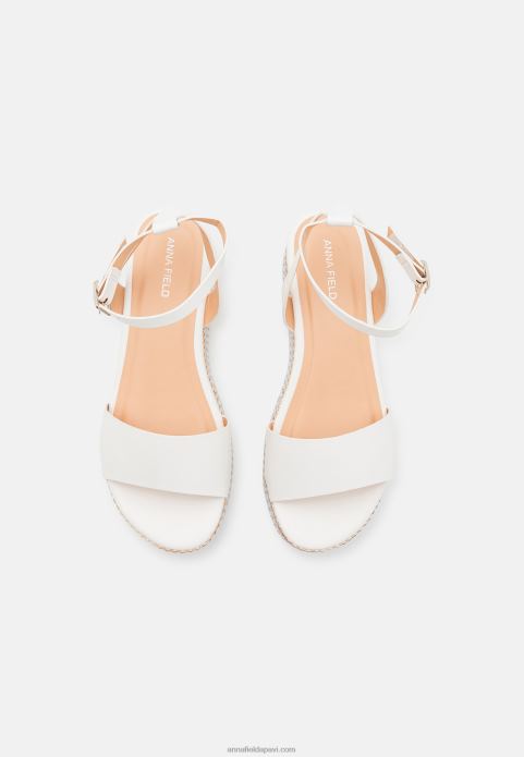 sievietes platformas sandales baltas 2LHT1489 Anna Field