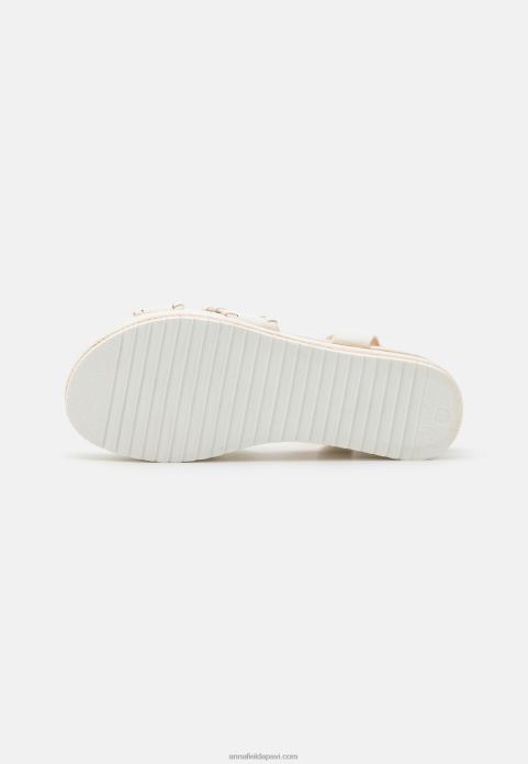 sievietes platformas sandales baltas 2LHT1493 Anna Field