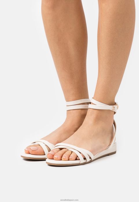 sievietes sandales 001 baltas 2LHT1267 Anna Field