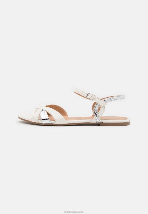 sievietes sandales baltas 2LHT1266 Anna Field