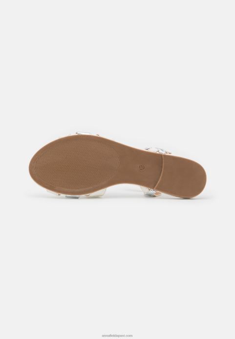 sievietes sandales baltas 2LHT1266 Anna Field