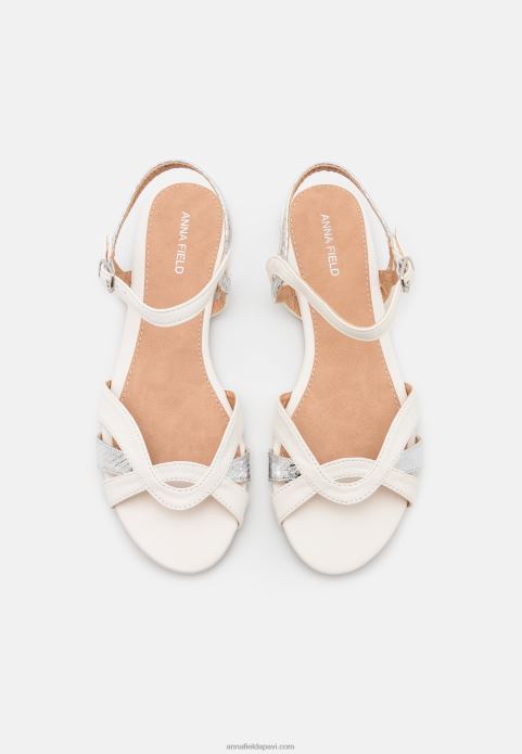 sievietes sandales baltas 2LHT1266 Anna Field