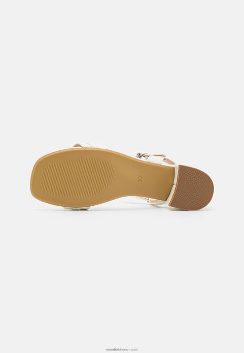 sievietes sandales baltas 2LHT1430 Anna Field