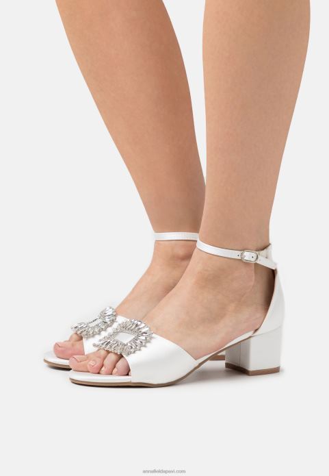 sievietes sandales baltas 2LHT1434 Anna Field