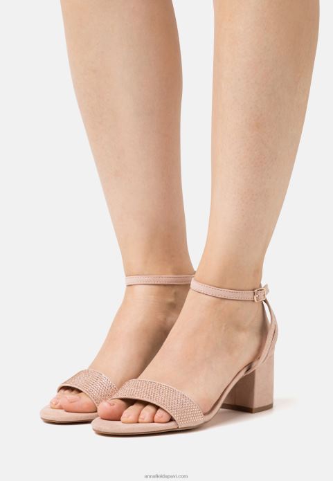sievietes sandales gaiši rozā 2LHT1350 Anna Field