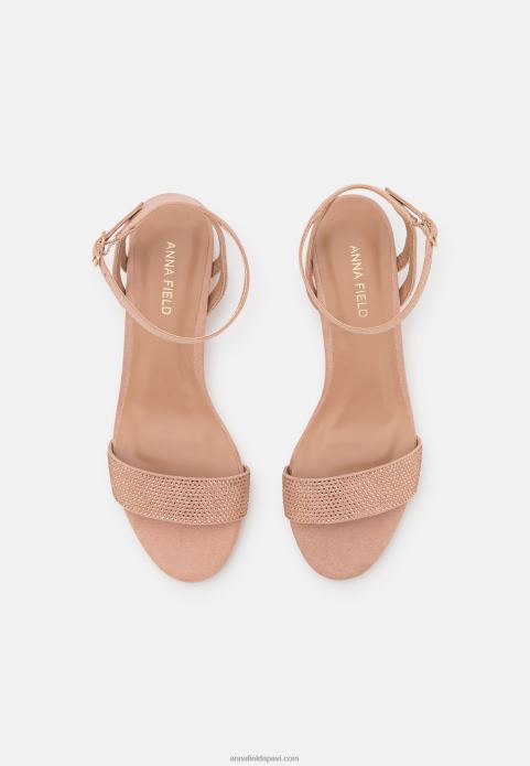 sievietes sandales gaiši rozā 2LHT1350 Anna Field