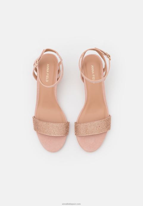 sievietes sandales gaiši rozā 2LHT1445 Anna Field