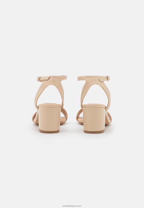 sievietes sandales gandrīz baltas 2LHT1349 Anna Field