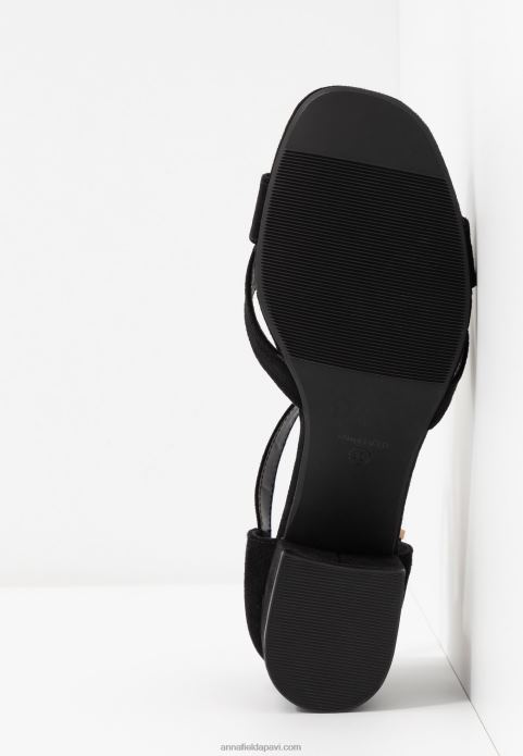 sievietes sandales melnas 2LHT1259 Anna Field