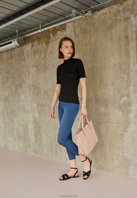 sievietes sandales melnas 2LHT1269 Anna Field