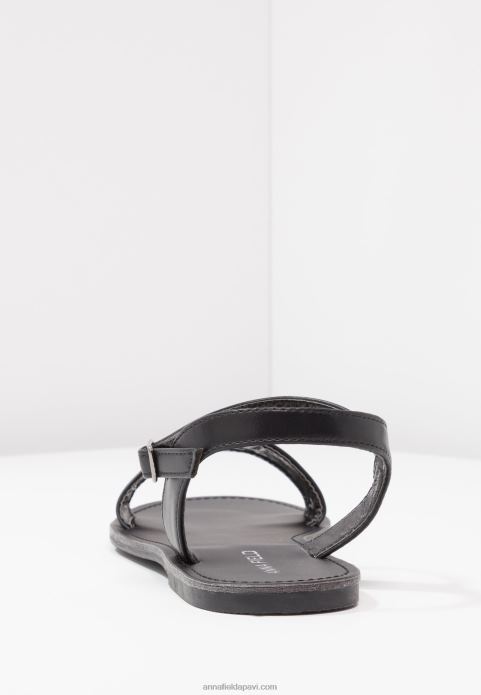 sievietes sandales melnas 2LHT1273 Anna Field