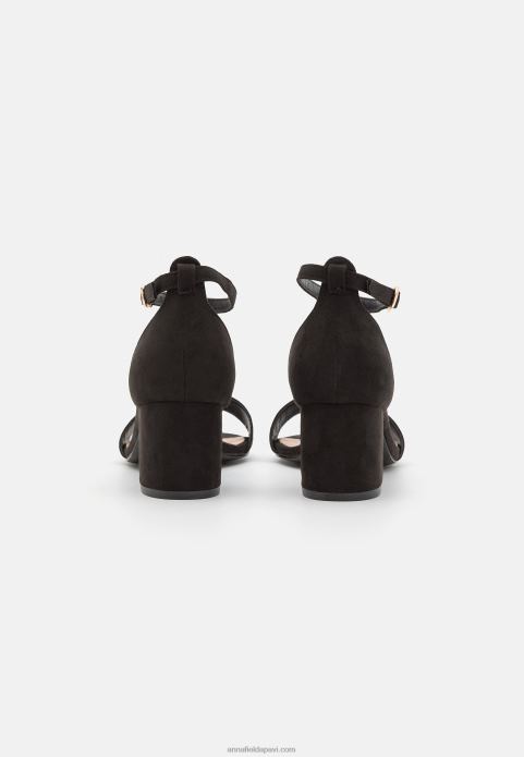 sievietes sandales melnas 2LHT1339 Anna Field