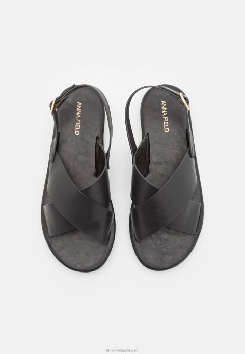 sievietes sandales melnas 2LHT1358 Anna Field