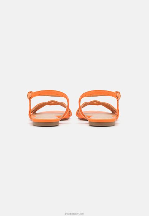 sievietes sandales oranžas 2LHT1317 Anna Field
