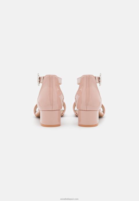sievietes sandales rozā zelta krāsā 2LHT1328 Anna Field