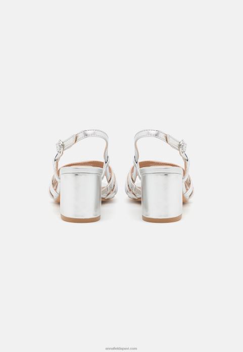 sievietes sandales sudraba 2LHT1304 Anna Field