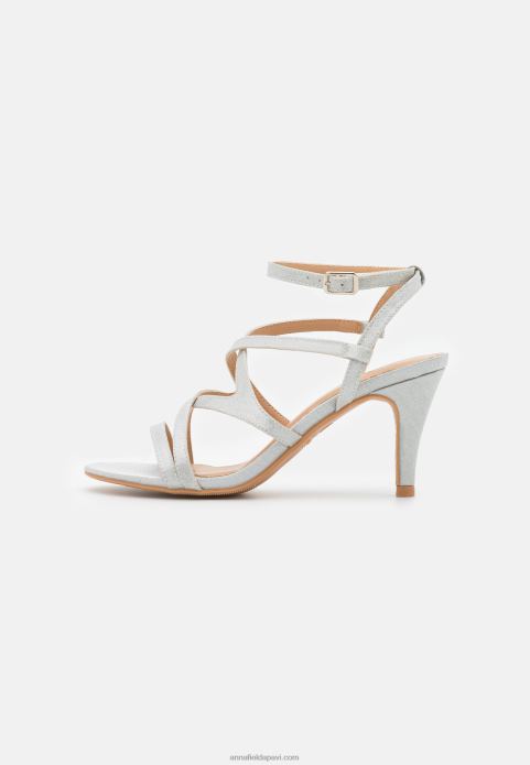 sievietes sandales sudraba 2LHT1343 Anna Field