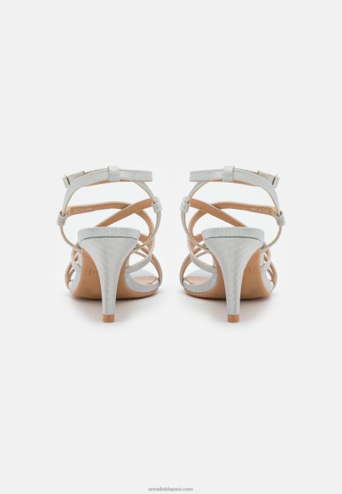 sievietes sandales sudraba 2LHT1343 Anna Field