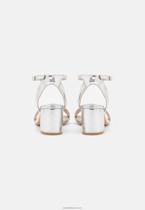 sievietes sandales sudraba 2LHT1364 Anna Field