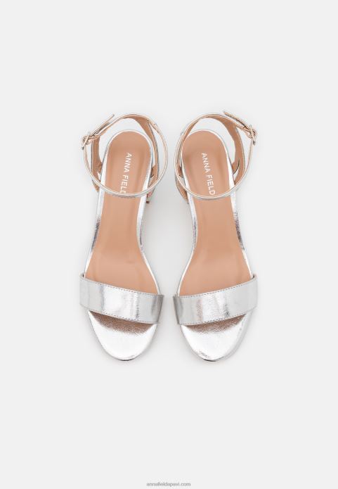 sievietes sandales sudraba 2LHT1364 Anna Field