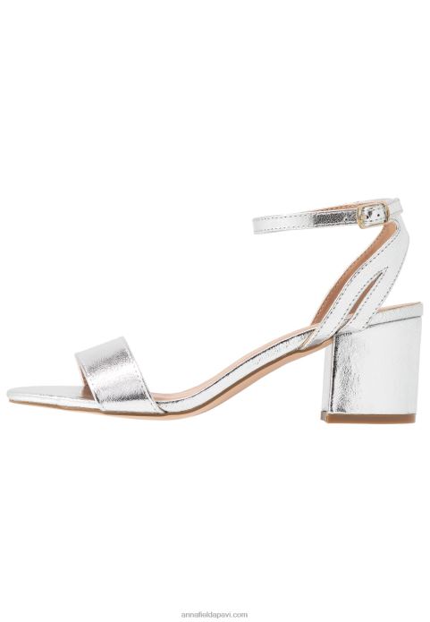 sievietes sandales sudraba 2LHT1448 Anna Field