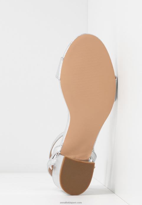 sievietes sandales sudraba 2LHT1448 Anna Field