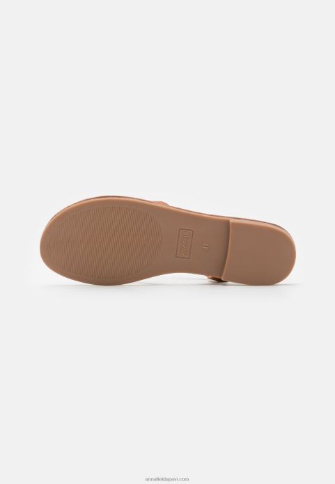 sievietes t-bar sandales konjaks 2LHT1527 Anna Field